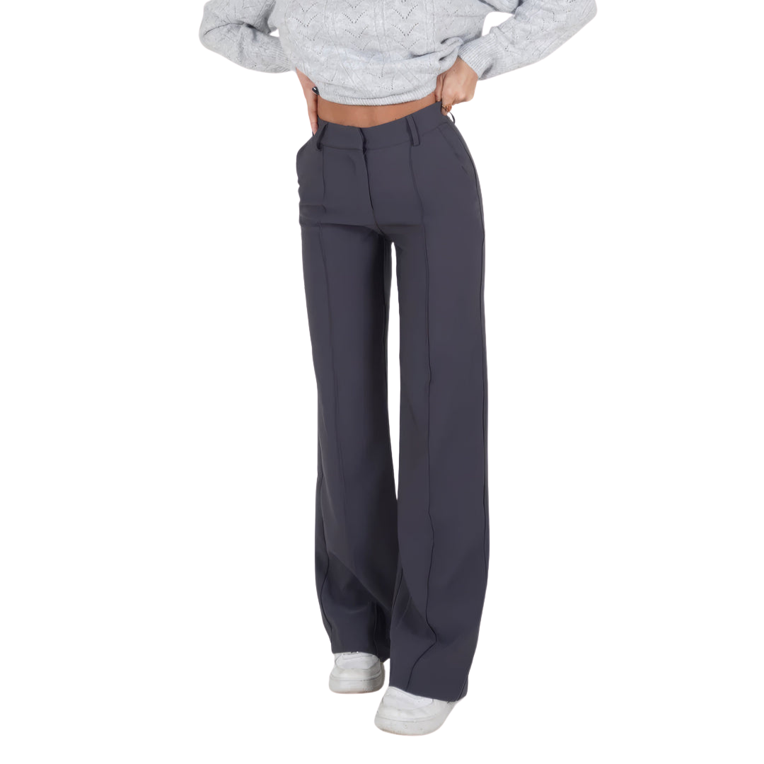 Wilhelmine Trousers | High-Waisted Wide Leg Pants