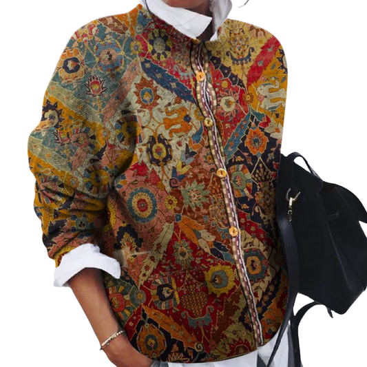 Ebony Cardigan | Vintage-Inspired Patchwork Cardigan