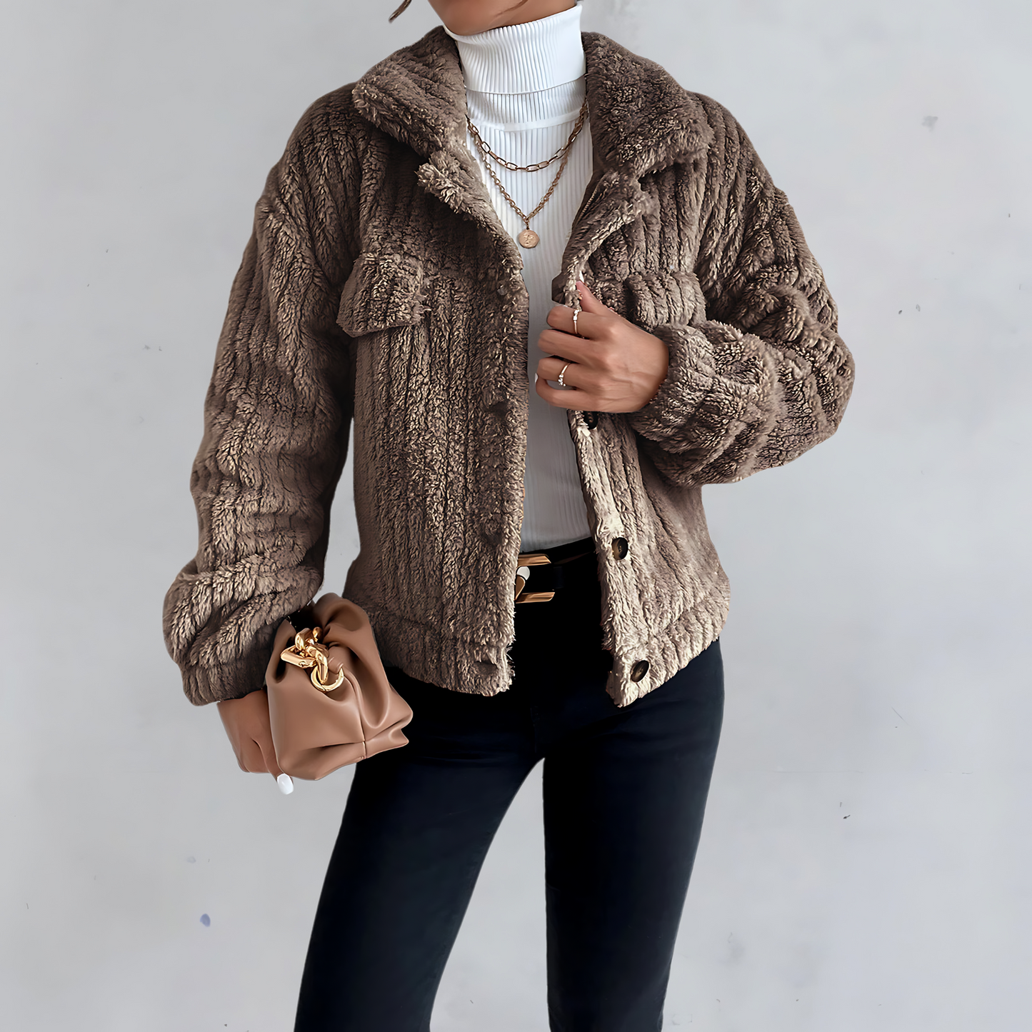 Tammy Jacket | Winter Soft Faux Fur Jacket