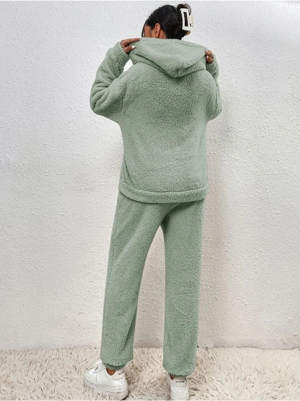 Irina Winter Set | Women's Fleece Hoodie and Jogger Set