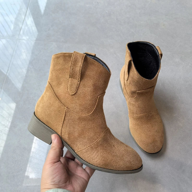 Imanah Boots | Women’s Winter Ankle Boots with Heel