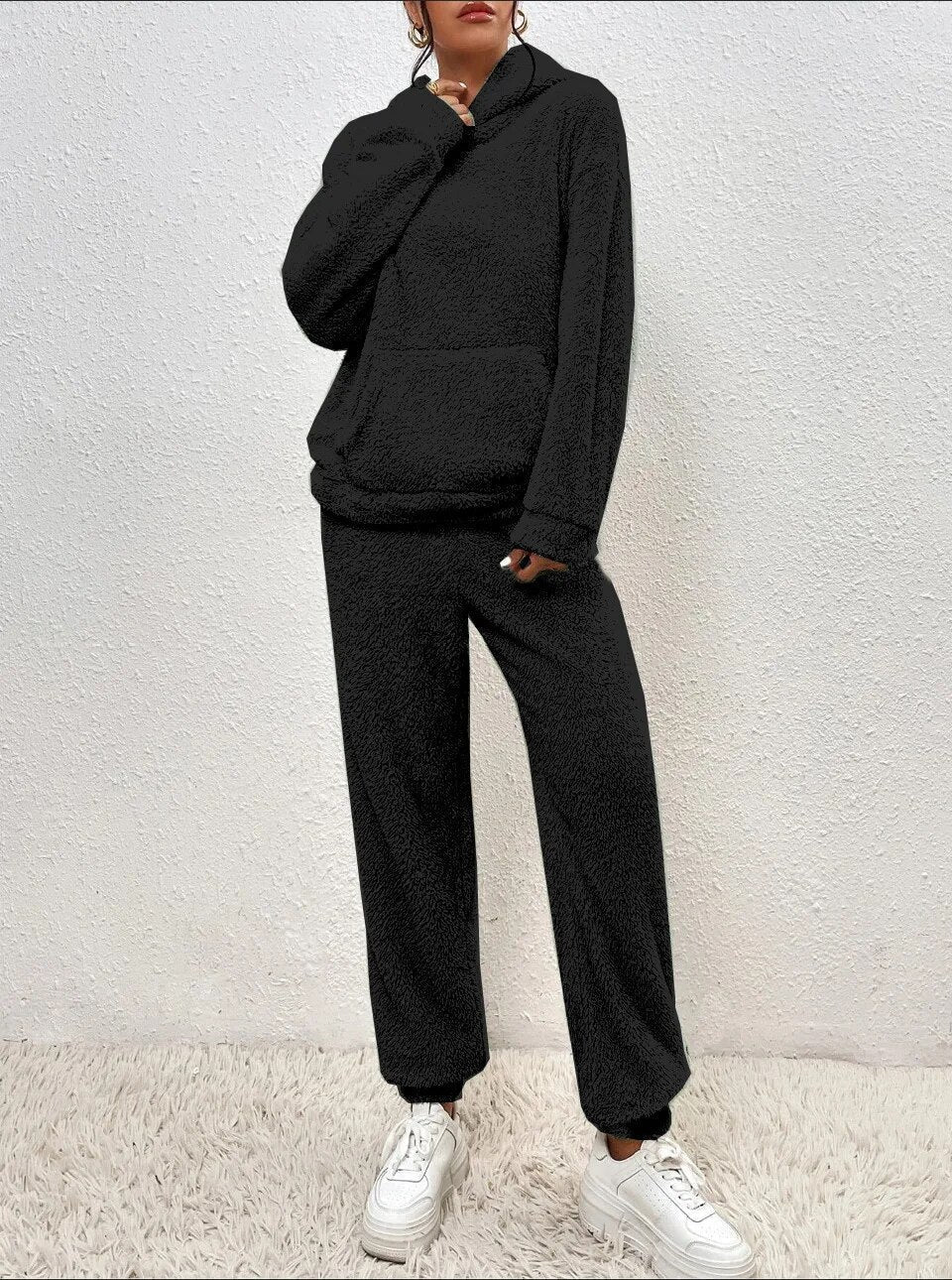 Irina Winter Set | Women's Fleece Hoodie and Jogger Set
