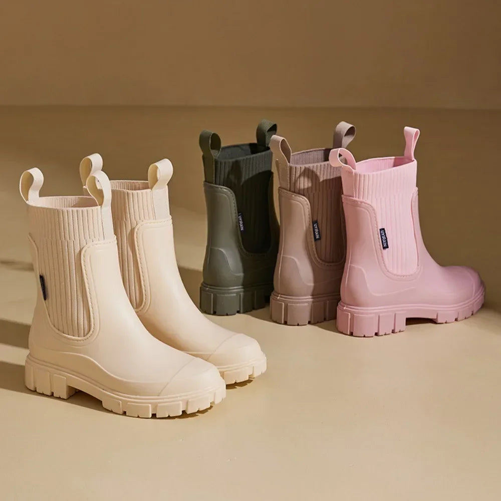 Ivory Winter Boots | Women’s Chelsea Boots