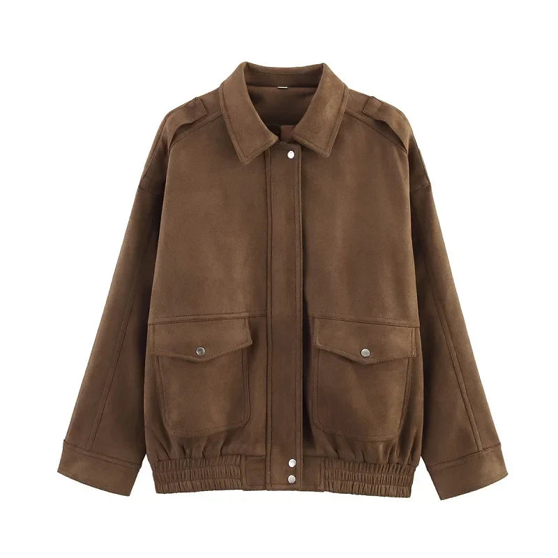 Hanin Jacket | Women’s Winter Casual Oversized Utility Jacket