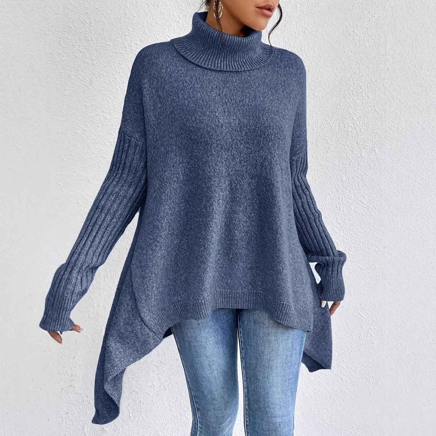 Hensley Jumper | Women’s Winter Oversized Turtleneck Jumper