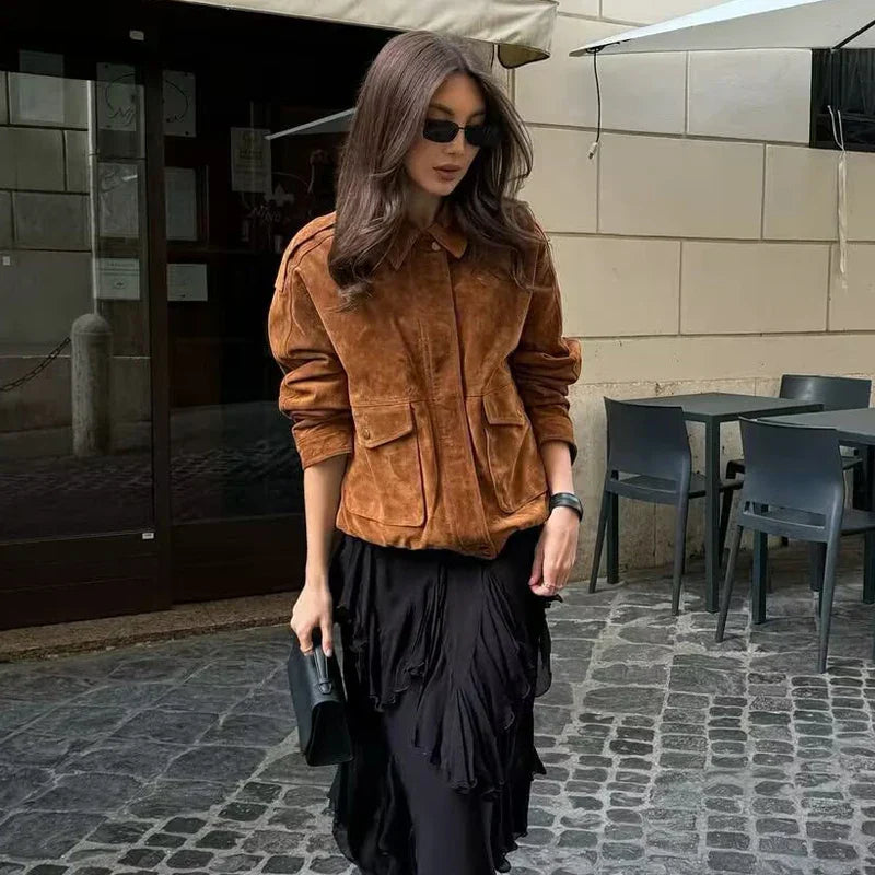 Hanin Jacket | Women’s Winter Casual Oversized Utility Jacket