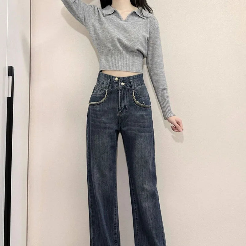 Xandria Jumper | Women’s Autumn V-Neck Knitted Jumper