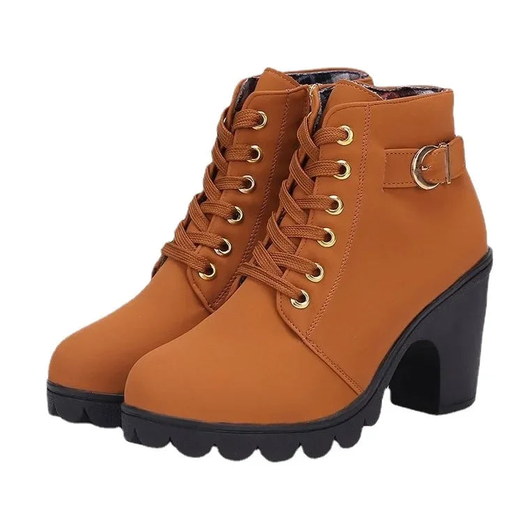 Issy Winter Boots | Women’s Heeled Ankle Boots