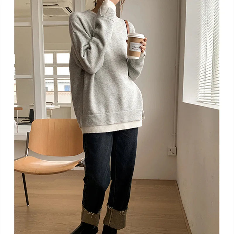 Winter Jumper | Women’s Autumn Oversized Knitted Jumper