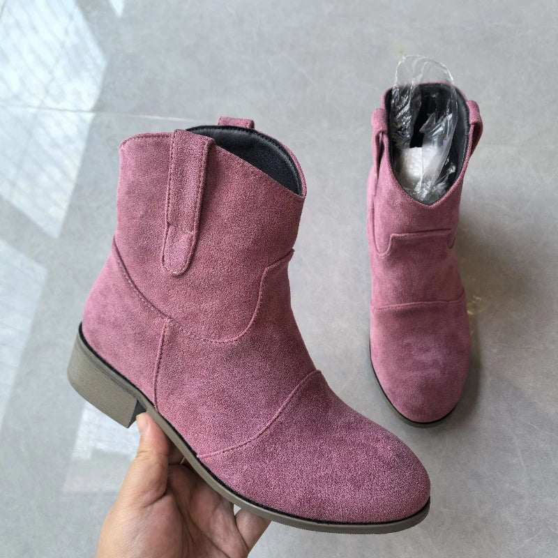 Imanah Boots | Women’s Winter Ankle Boots with Heel