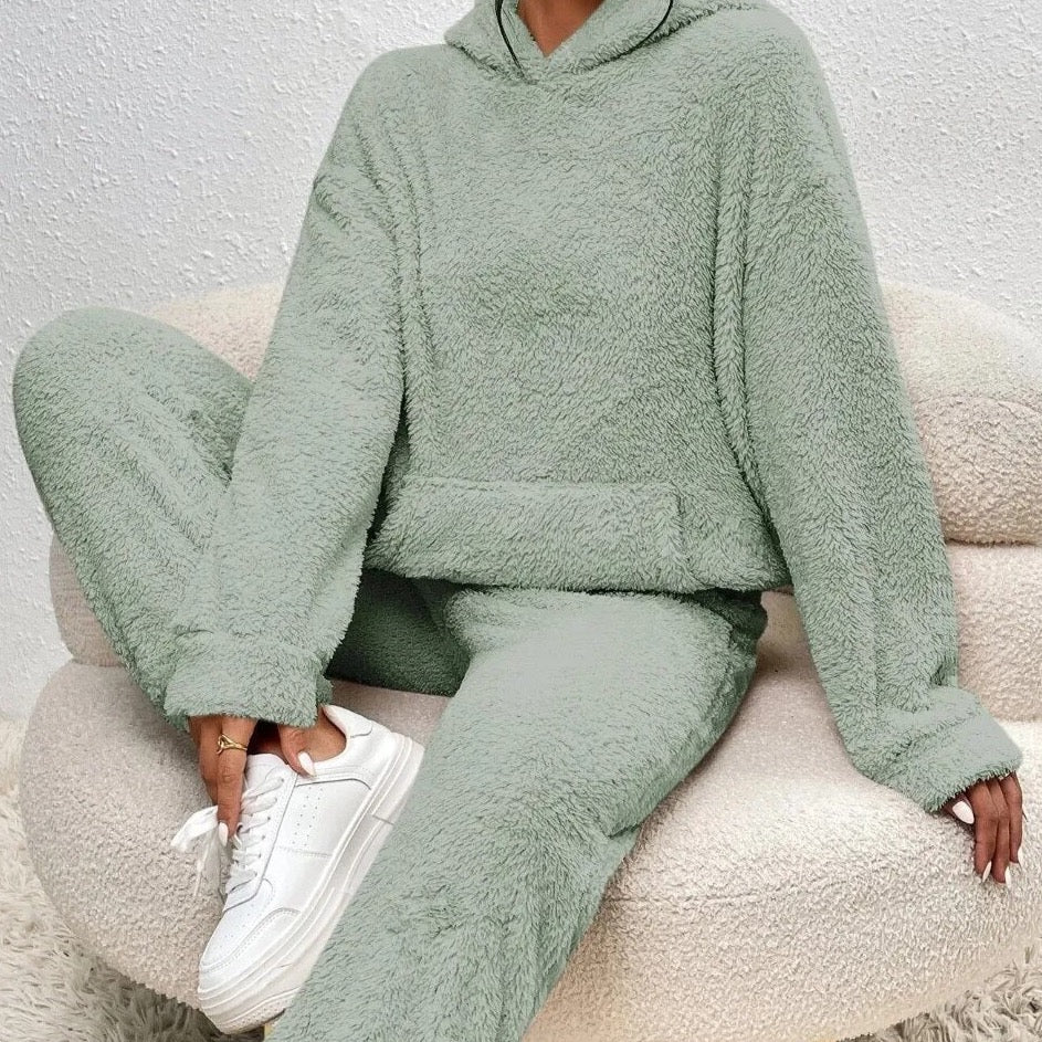 Irina Winter Set | Women's Fleece Hoodie and Jogger Set