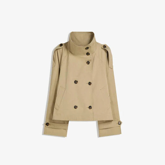 Genna Jacket | Women’s Winter Short Double-Breasted Jacket