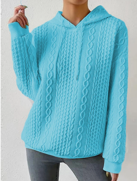 Wildrose Jumper | Women’s Winter Knitted Hoodie Jumper
