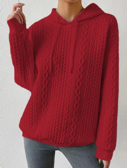 Wildrose Jumper | Women’s Winter Knitted Hoodie Jumper