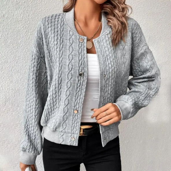 Wilda Cardigan | Women’s Winter Knitted Button-Up Cardigan