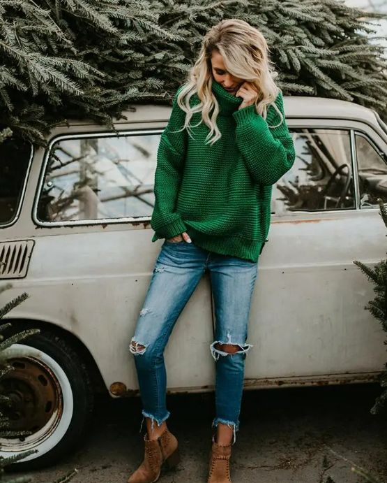 Wiyana Jumper | Women’s Autumn Turtleneck Knitted Jumper