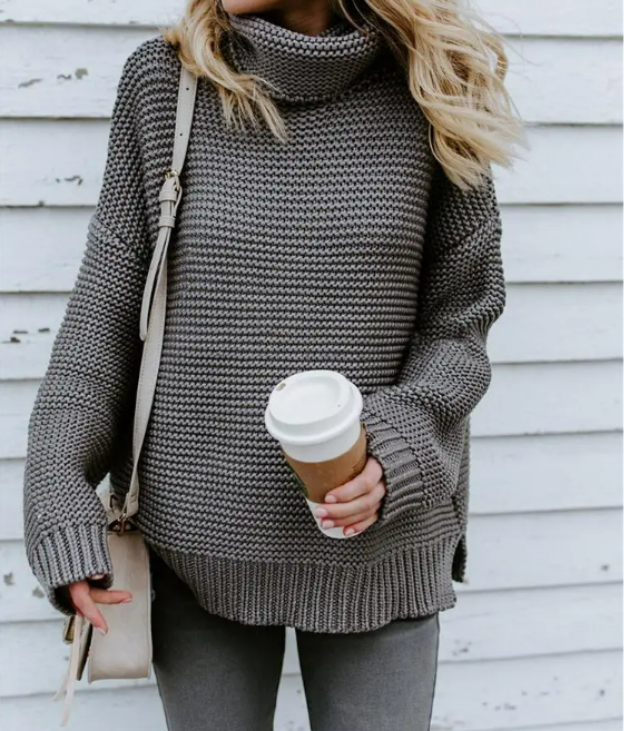 Wiyana Jumper | Women’s Autumn Turtleneck Knitted Jumper