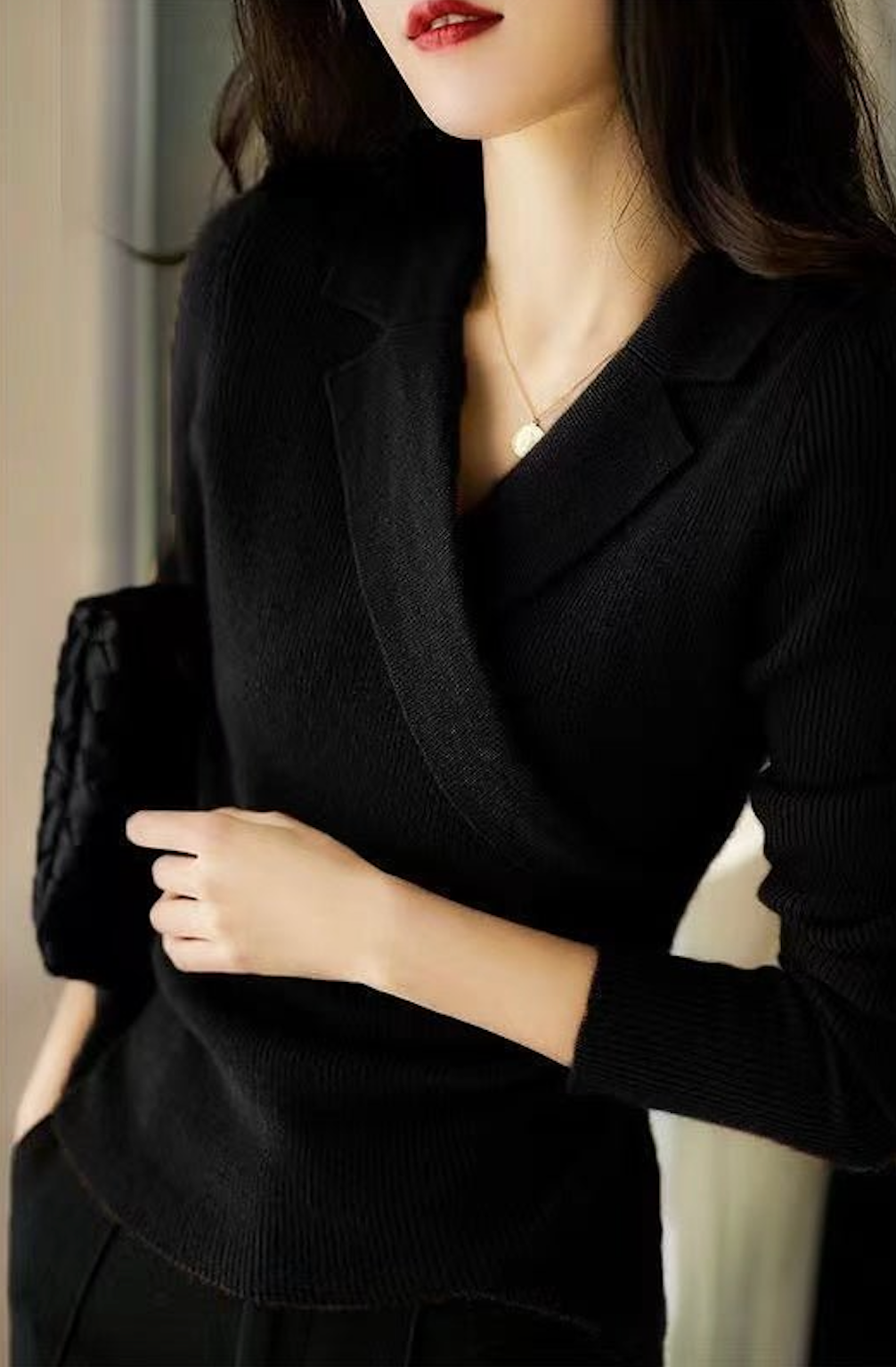 Yanina Jumper | Women’s Autumn Elegant Wrap Knitted Jumper