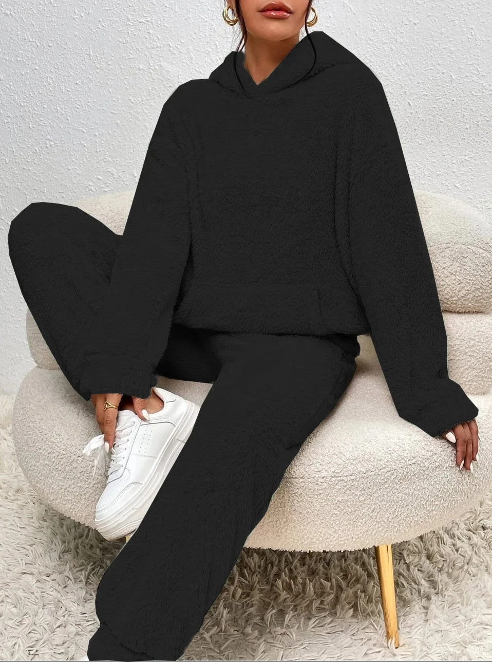 Irina Winter Set | Women's Fleece Hoodie and Jogger Set