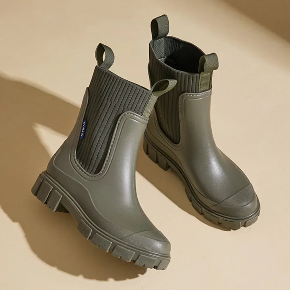 Ivory Winter Boots | Women’s Chelsea Boots