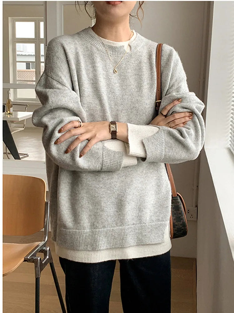 Winter Jumper | Women’s Autumn Oversized Knitted Jumper