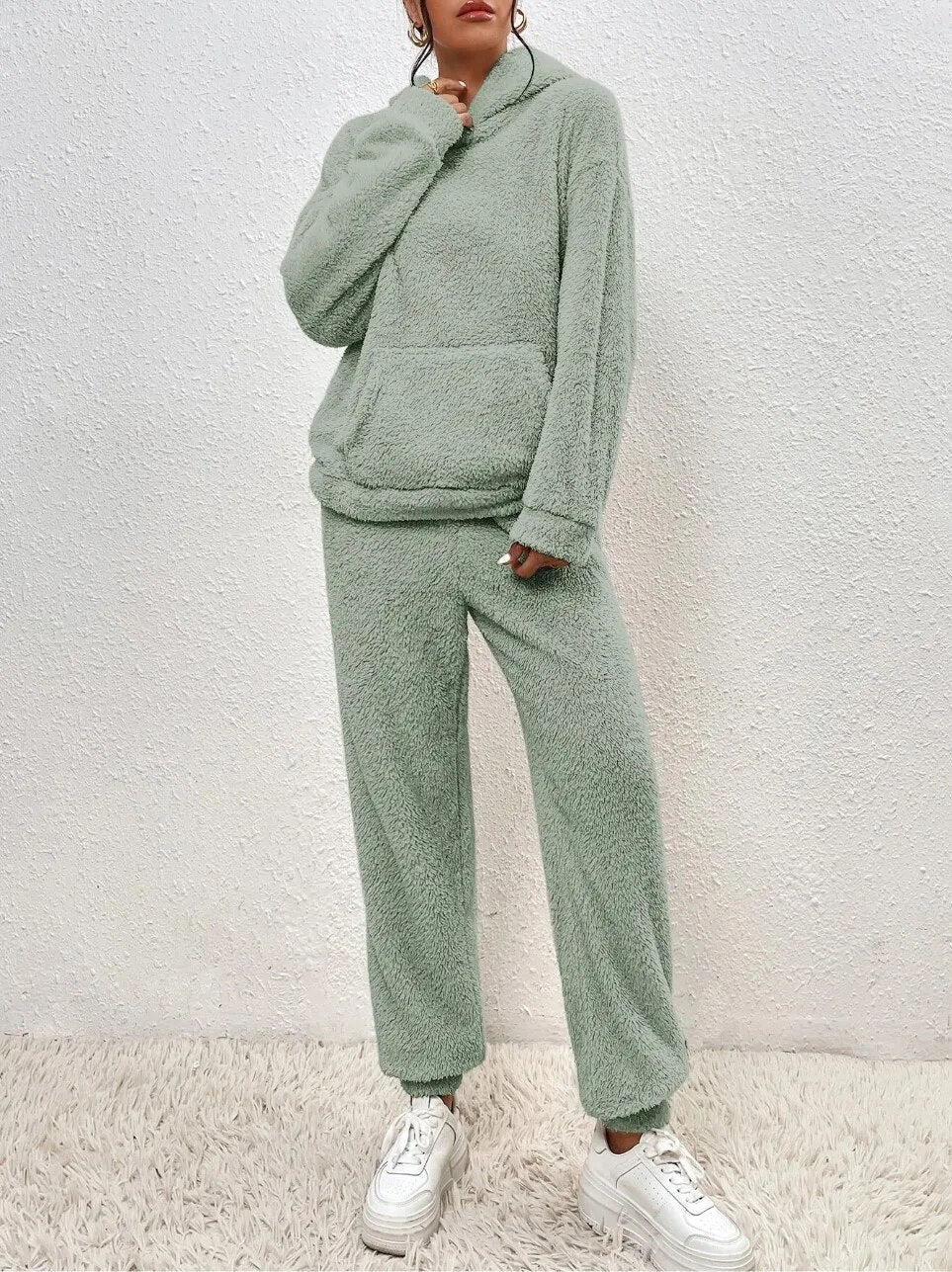 Irina Winter Set | Women's Fleece Hoodie and Jogger Set