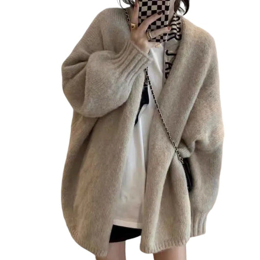 Xiyanna Cardigan | Women's Winter Oversized Open-Front Knit