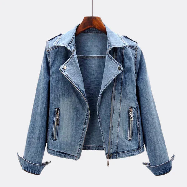 Wayra Jacket | Women’s Winter Denim Biker Jacket
