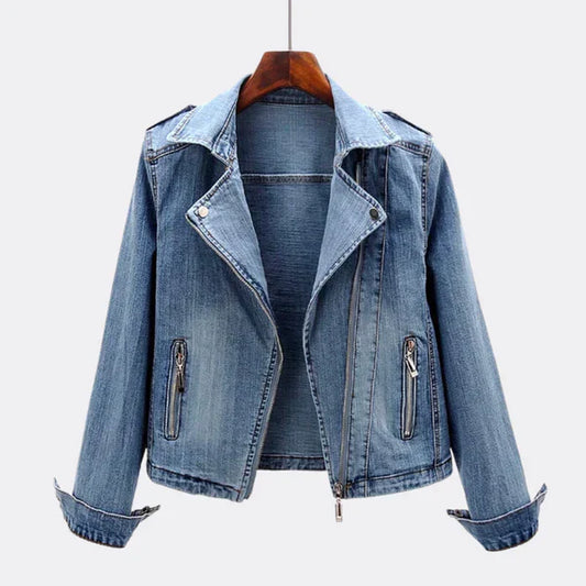 Wayra Jacket | Women’s Winter Denim Biker Jacket