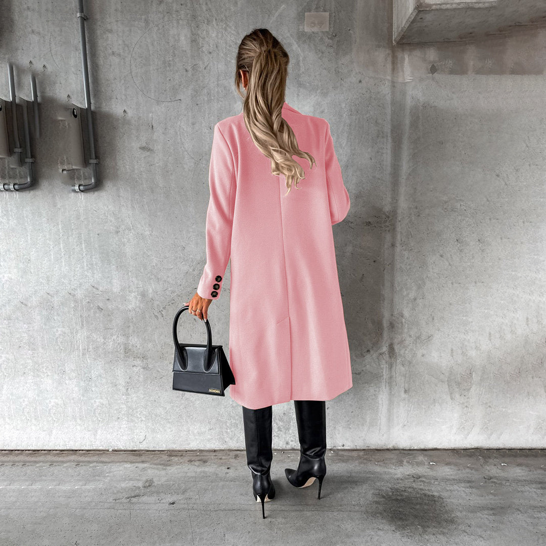 Honorah Coat | Women’s Winter Double-Breasted Long Coat