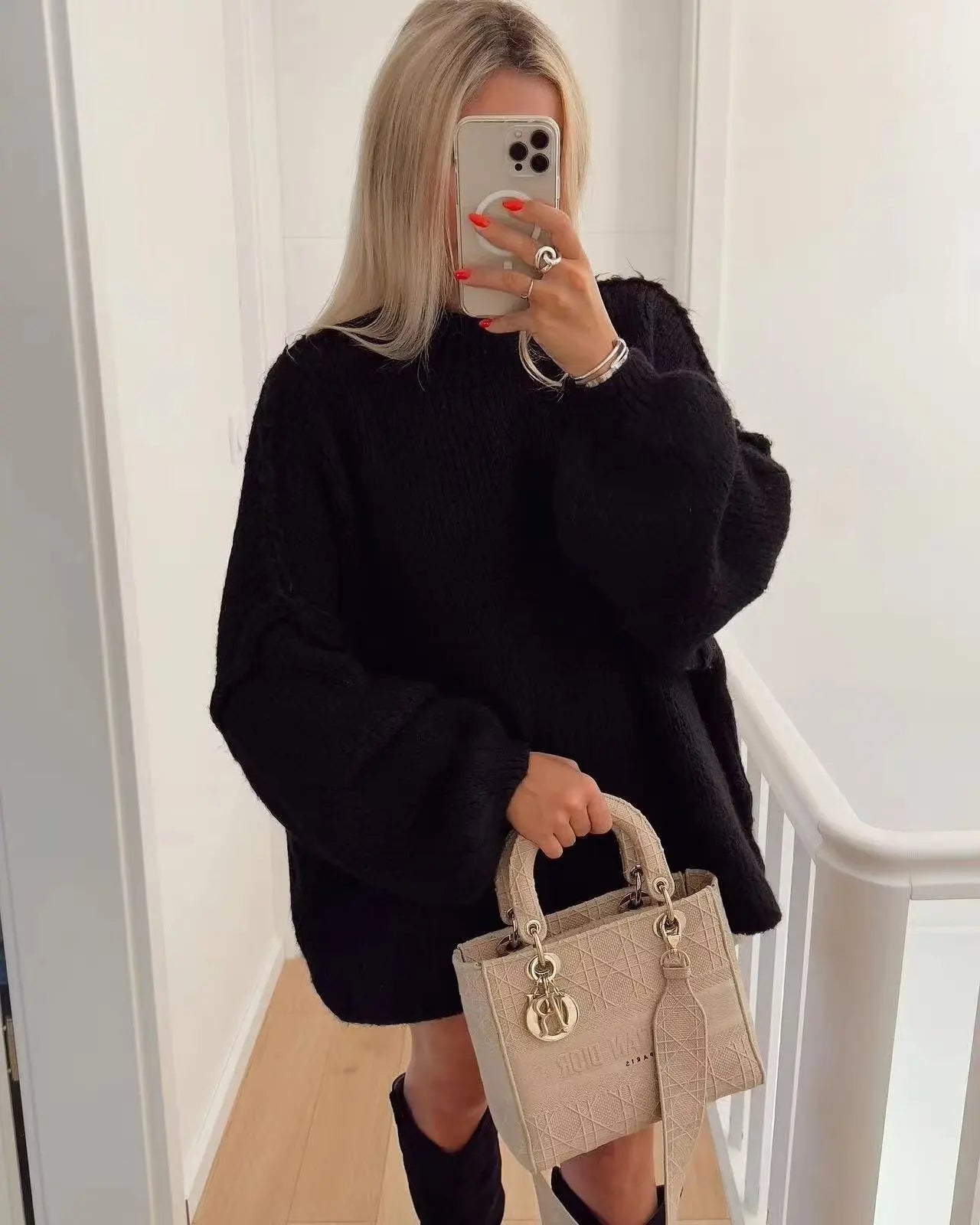 Ilona Winter Jumper | Women's Oversized Turtleneck Knit