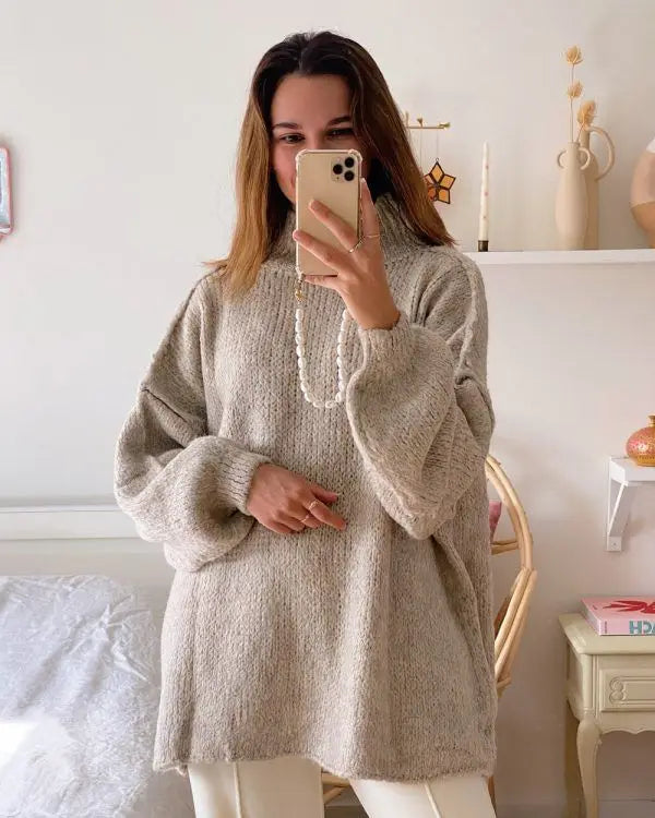 Ilona Winter Jumper | Women's Oversized Turtleneck Knit