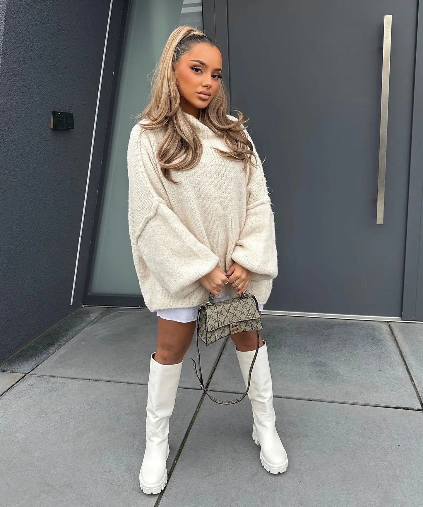 Ilona Winter Jumper | Women's Oversized Turtleneck Knit