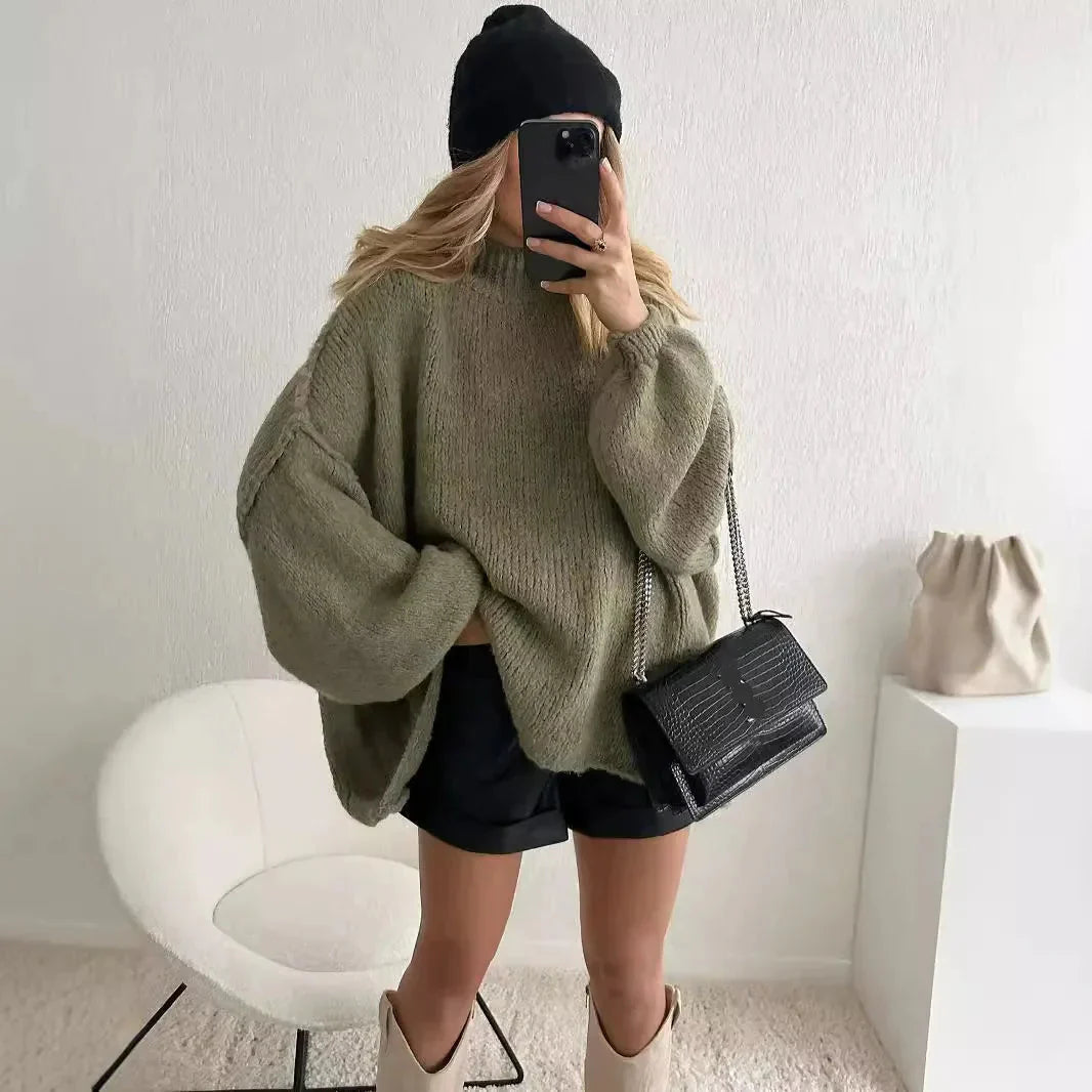 Ilona Winter Jumper | Women's Oversized Turtleneck Knit