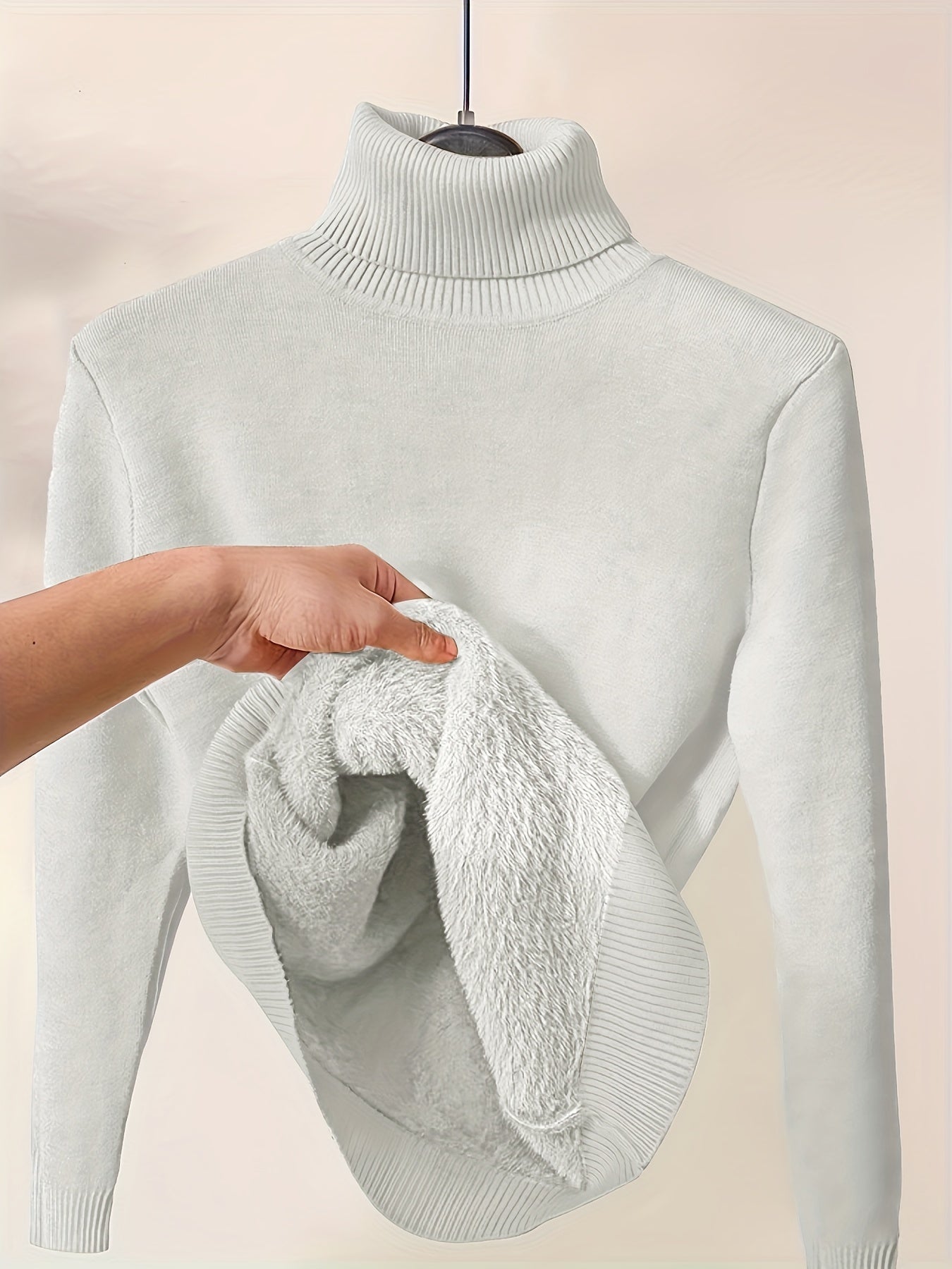 Xandrea Jumper | Women’s Winter Fleece-Lined Turtleneck Jumper