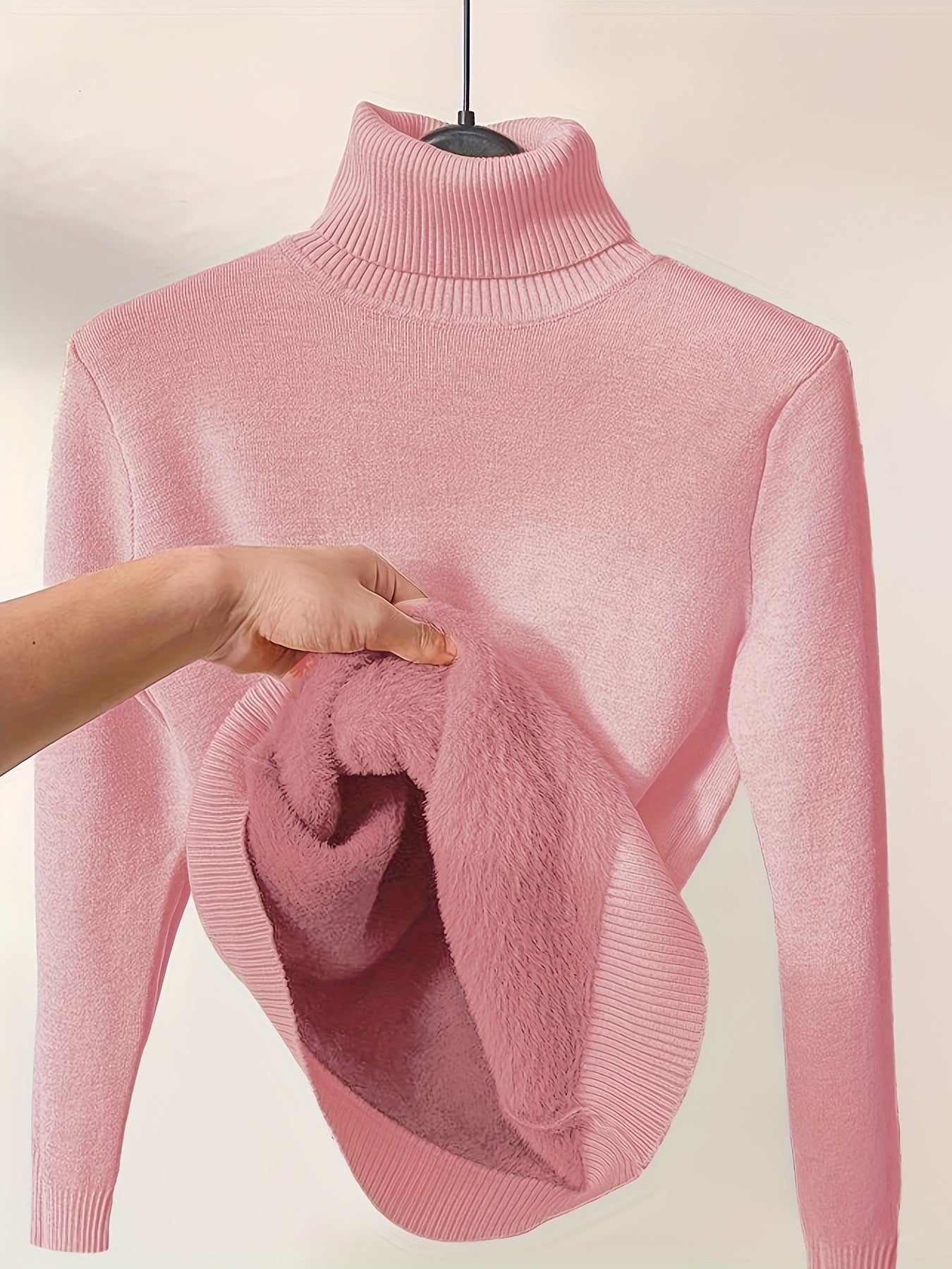 Xandrea Jumper | Women’s Winter Fleece-Lined Turtleneck Jumper
