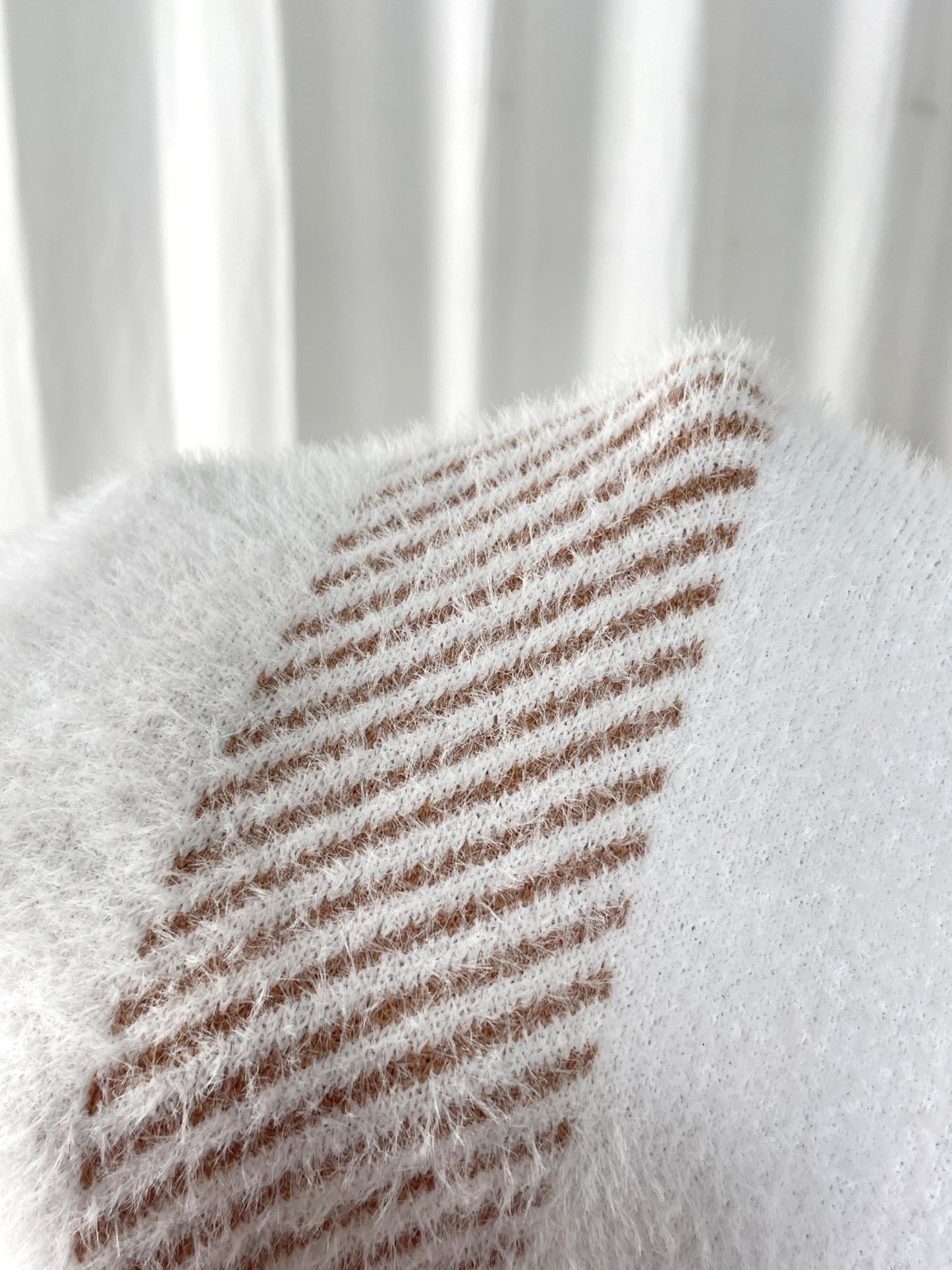 Xaria Cardigan | Women’s Autumn Long Striped Open-Front Cardigan