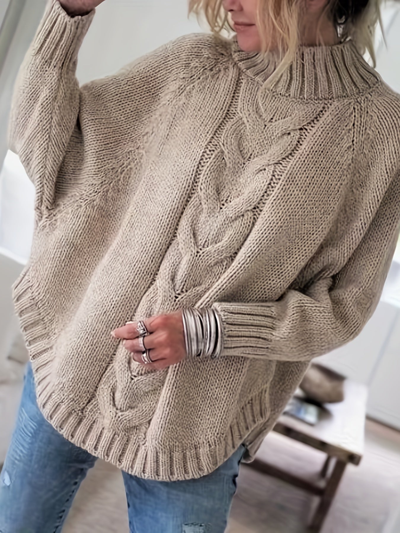 Xamira Jumper | Women’s Autumn Chunky Cable Knit Jumper