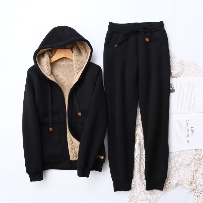 Iola Set | Women’s Winter Hooded Lounge Set