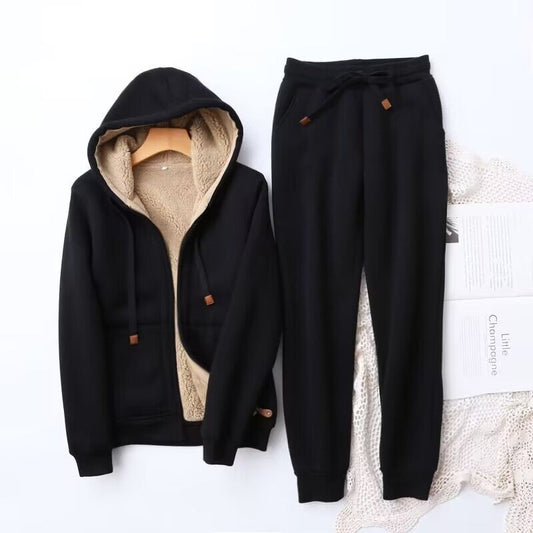 Iola Set | Women’s Winter Hooded Lounge Set
