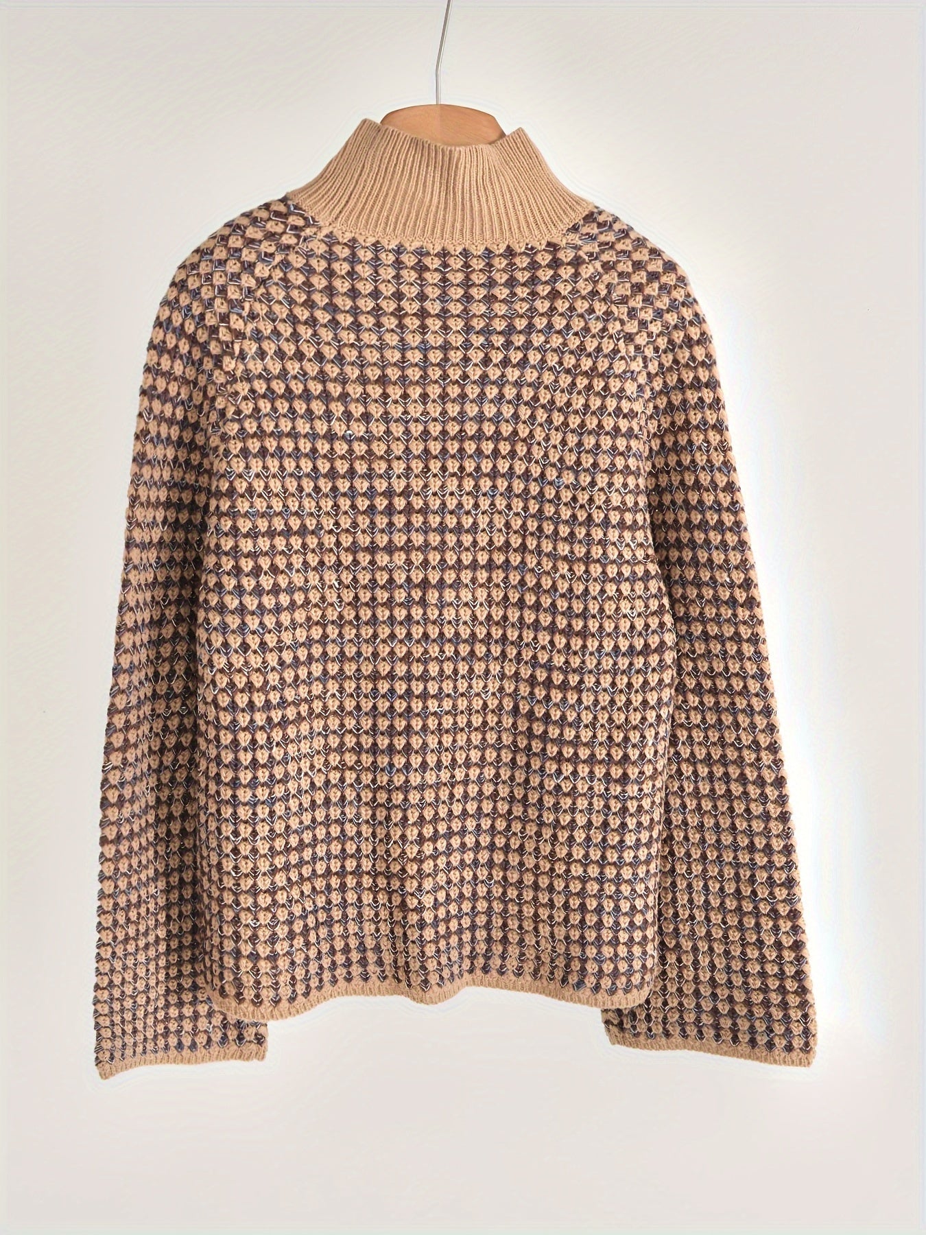 Xayana Jumper | Women’s Autumn Textured Knit Crewneck Jumper