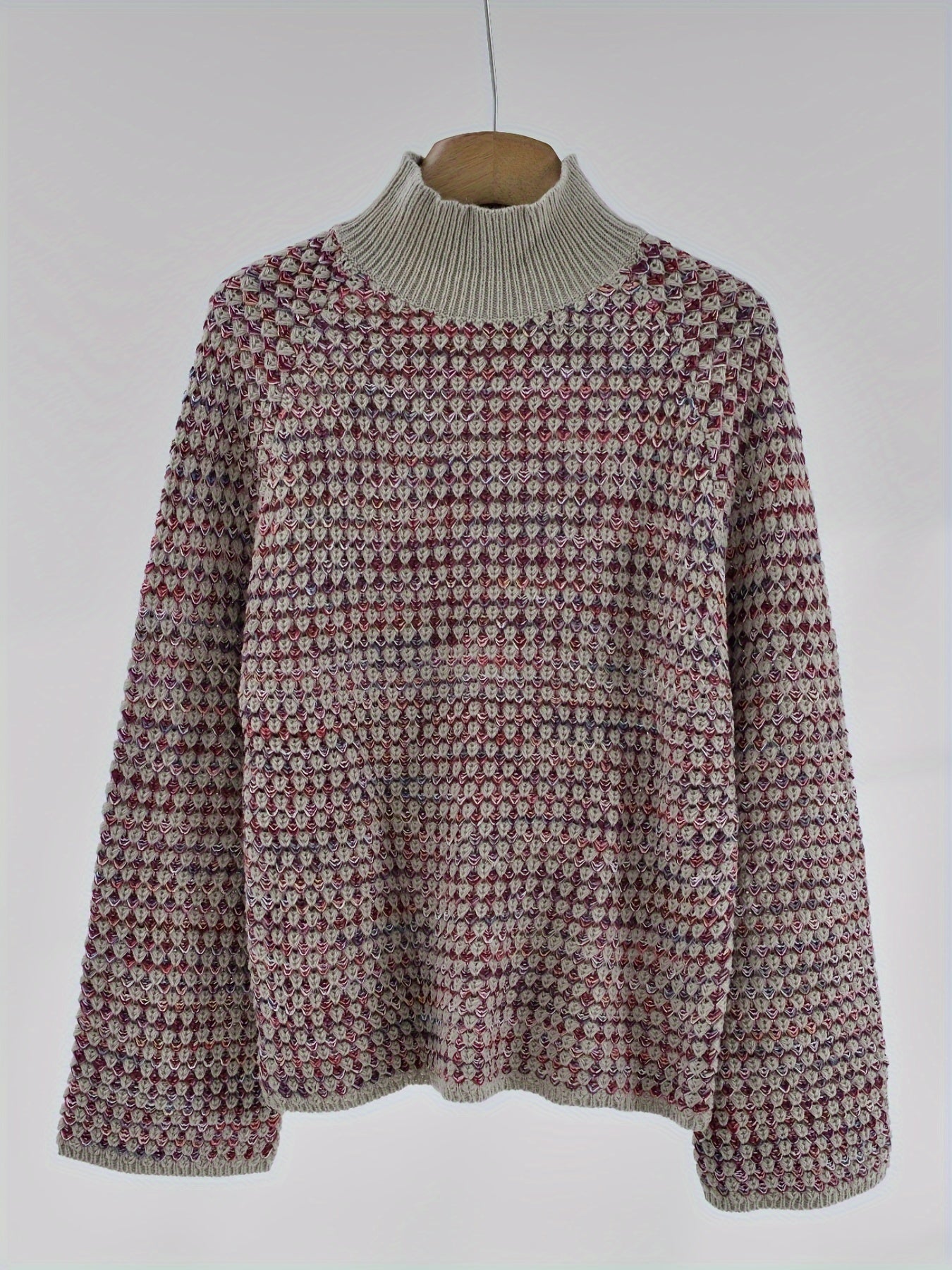 Xayana Jumper | Women’s Autumn Textured Knit Crewneck Jumper