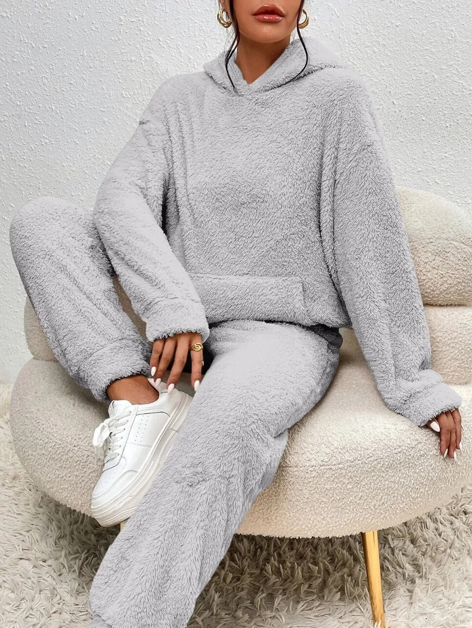 Irina Winter Set | Women's Fleece Hoodie and Jogger Set