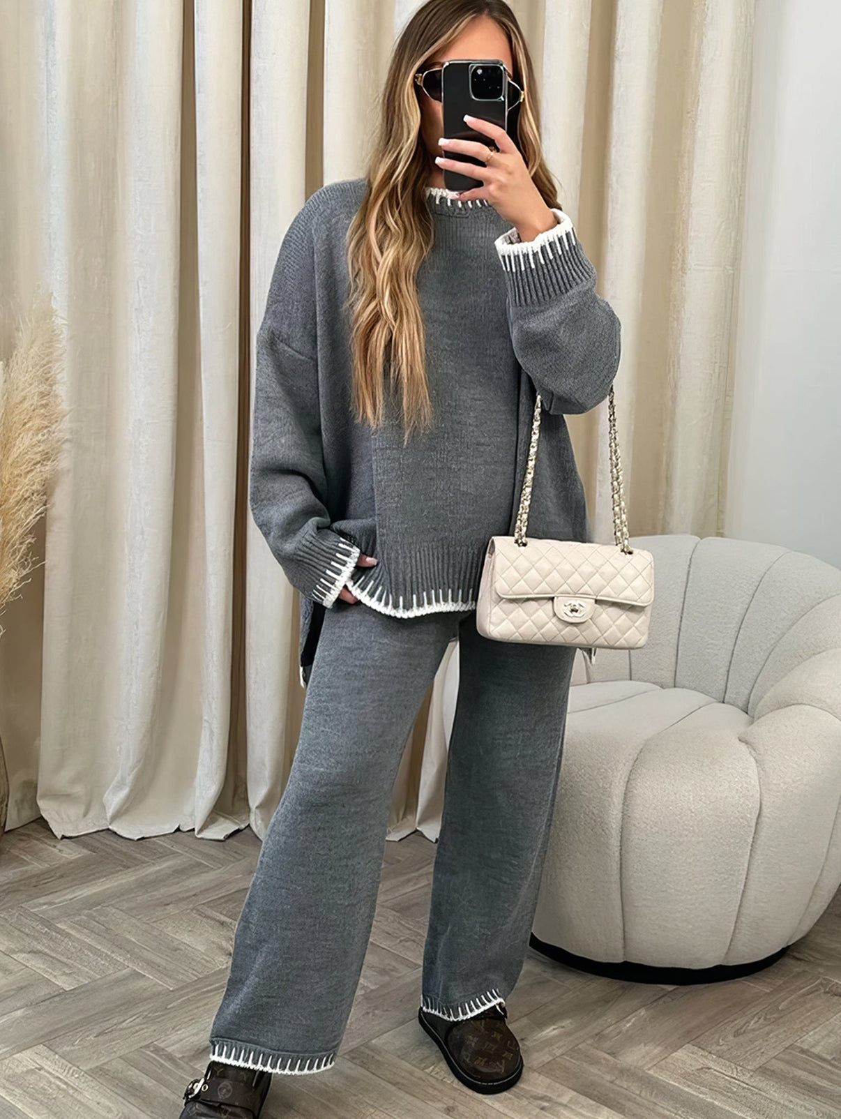 Tomika Set | Autumn Knitted Lounge Set
