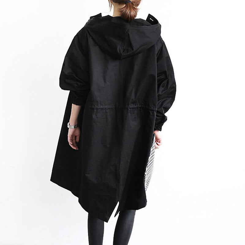 Vigga Coat | Autumn Lightweight Oversized Button Coat