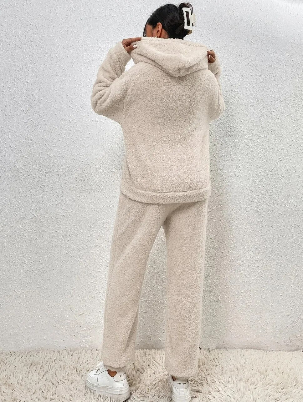 Irina Winter Set | Women's Fleece Hoodie and Jogger Set