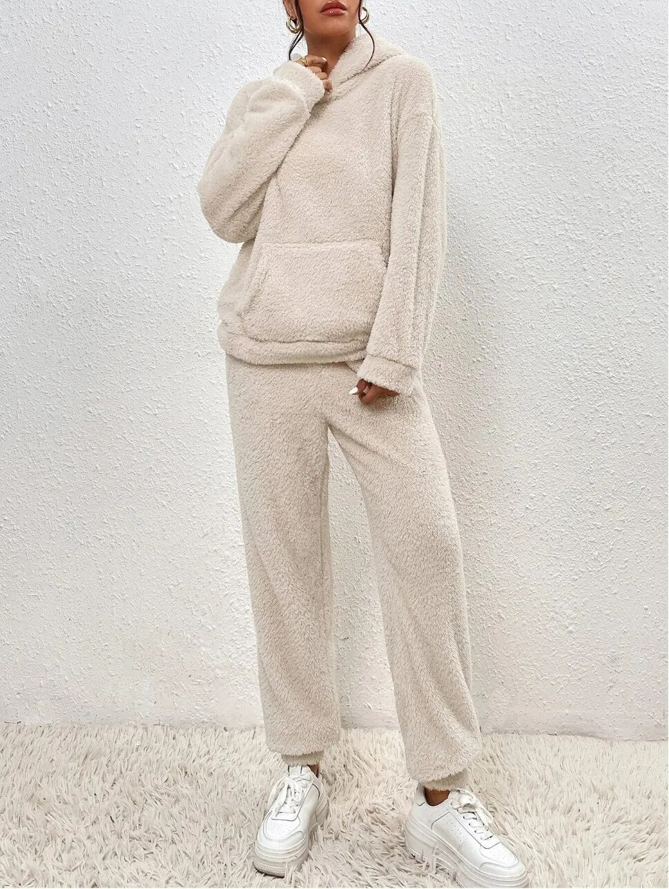 Irina Winter Set | Women's Fleece Hoodie and Jogger Set