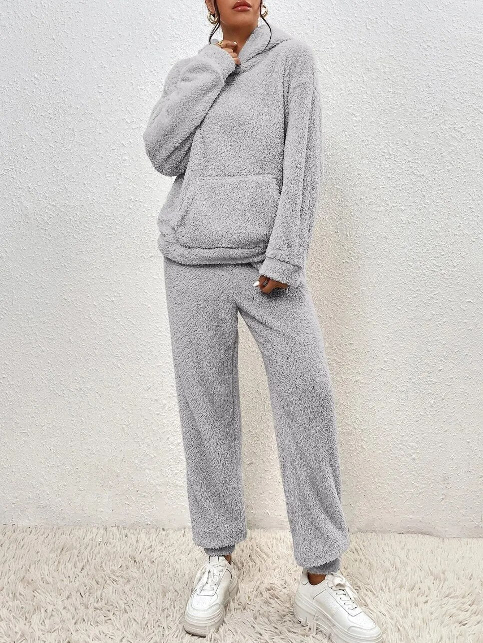 Irina Winter Set | Women's Fleece Hoodie and Jogger Set