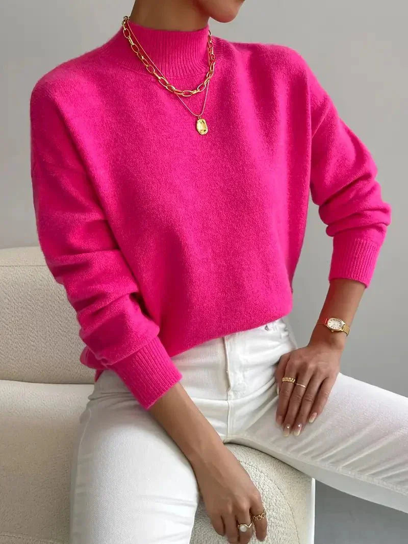 Indie Jumper | Women’s Winter High Neck Knitted Jumper