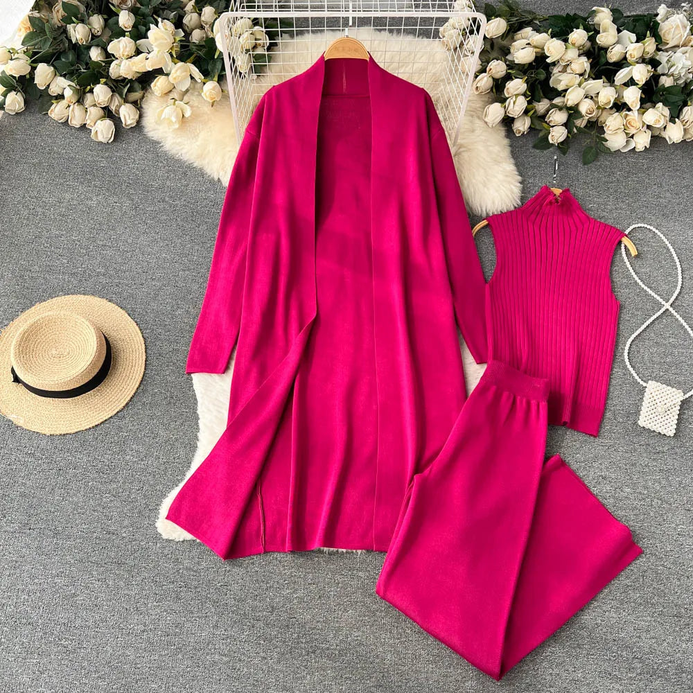 Minerva Loungewear Set | Trendy 3-Piece Comfy Ensemble